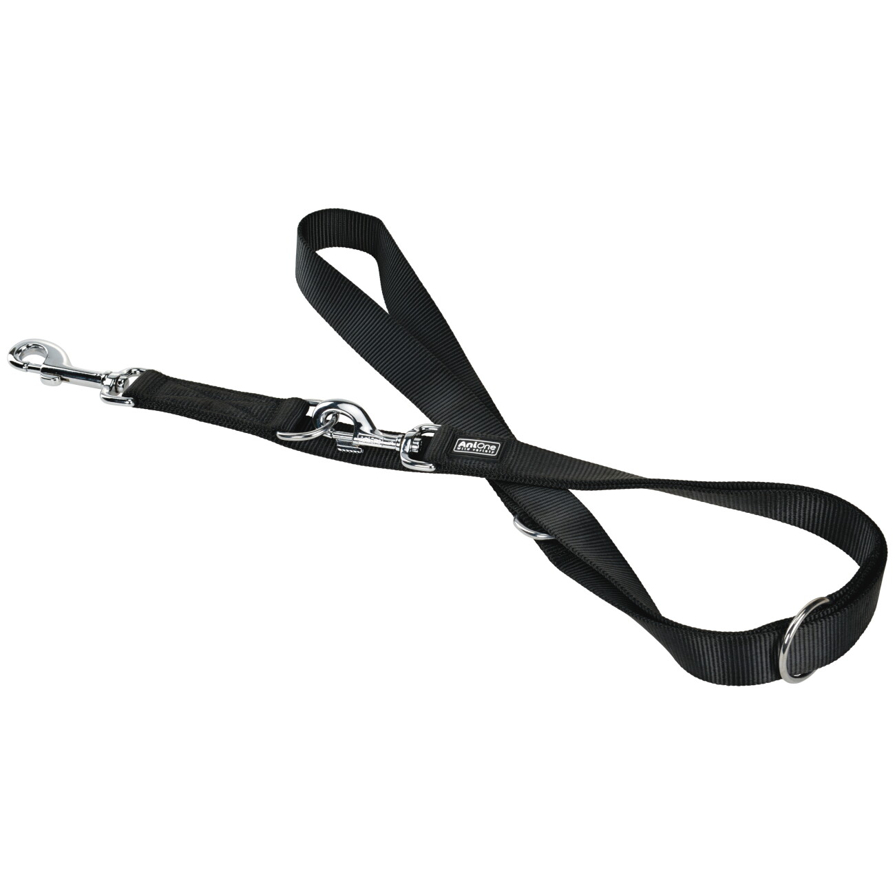 AniOne Classic Nylon Leash XL black