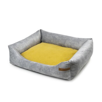 Rexproduct SoftColor Bett Grau gelb S