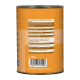 Orange Dose Pets Nature Haustierfutter mit Nährstoffzusätzen, analytischen Bestandteilen, 400 g Gewicht und Barcode.