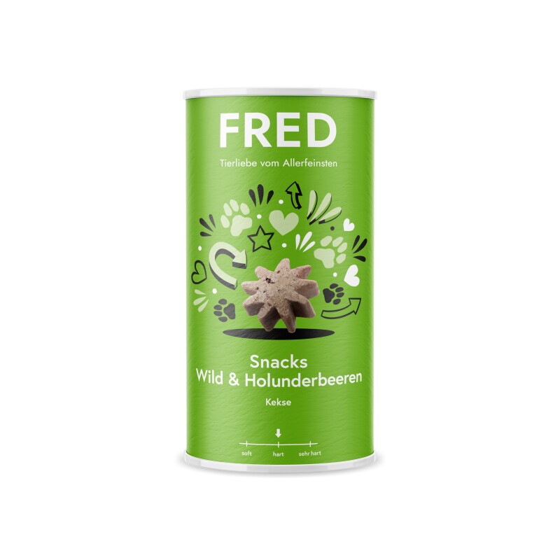 Fred & Felia FRED Snacks Wild & Holunderbeeren (200g)