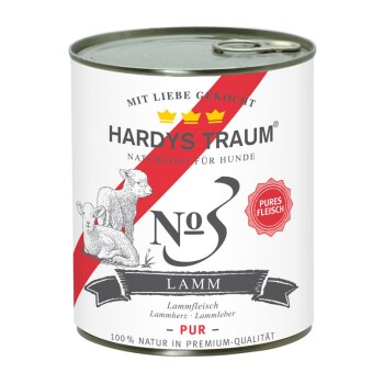 Hardys Traum PUR 6x800g No. 3 Lamm