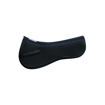 Schwarze Haustierpflegehandschuh mit strukturierter Oberfläche und Riemen für sicheren Sitz, entworfen für einfaches Entfernen von Fell.