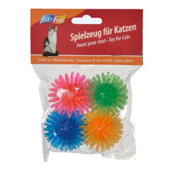 Toy Prickly Balls, 4-pack