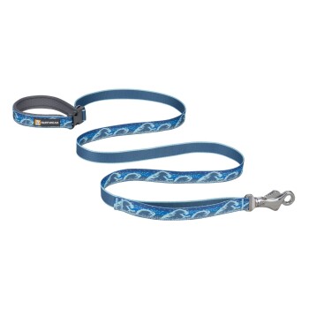 Reflektierende Hundeleine Crag™ blau/ türkis