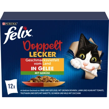 Doppelt Lecker 12x85g Geschmacksvielfalt mit Gemüse