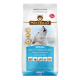 Tüte von "Wolfsblut VetLine Weight Management" Hundefutter, mit einem heulenden Wolf und Details zu den Zutaten zur Gewichtsreduktion.