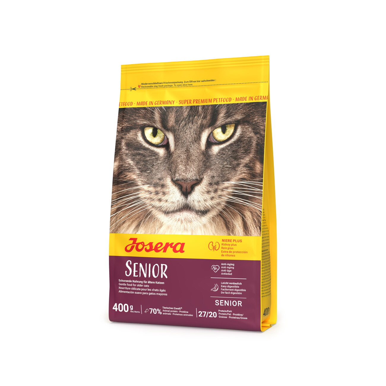 Josera Trockenfutter Katze, Senior 400 g