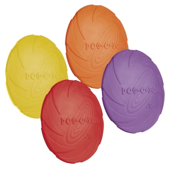 3 Packs Frisbees pour Chien,Soucoupes Paoutchouc Naturel, Frisbee Jouet en  Caoutchouc，Non Toxique Rubber Ronde Frisbee