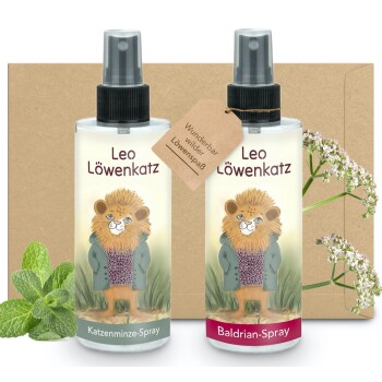 Katzenminze Spray und Baldrian Spray, 2er Set, je 30ml
