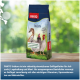 Tüte PANTO Unikorn Geflügelfutter mit Bildern von Ente, Henne und Hahn, beschriftet mit "Made in Germany".