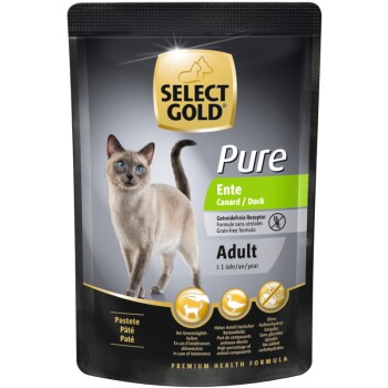 SELECT GOLD Pure Adult 12x85g Ente