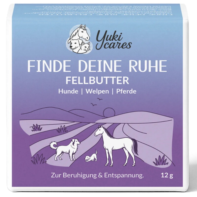 Yuki Cares Anti-Stress-Fellbutter Cool down, 10g