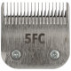 Andis 5FC Haarschneiderklinge, aus rostfreiem Stahl mit 5FC und 3/8" (9,5 mm) Markierungen, mit einer glatten Schneidekante und zwei Schrauben.