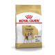 Royal Canin Adult Beagle Hundefutterbeutel, mit einer Beagle-Illustration, mit dem Hinweis, dass es für Hunde über 12 Monate geeignet ist.