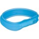 Flash Leuchtband USB Silikon blau M-L
