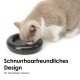 Rosa Futterschüssel mit Hello Kitty Design, beschriftet mit "Exklusive Sonderedition" und "LucyBalu X Hello Kitty."