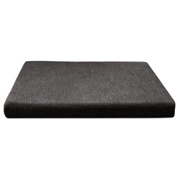 ® ANTON VISCO PLUS Orthopädische Hundematratze mit Handwebcharakter schwarz 95 cm, 9 cm, 70 cm