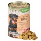 Lecker.Pet Gino's 100 % Muskelfleischwürfel Rind & Schwein Hundefutter Nassfutter 6x400 g