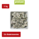 Verpacktes Hundefutter mit der Aufschrift "proCani buy nature" mit grünem Pansen, vor einem malerischen Hintergrund und dem Text "Ihr Hund ist, was er frisst."