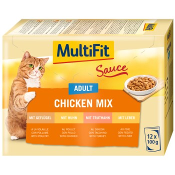 Adult Sauce Chicken Mix Multipack 12x100 g