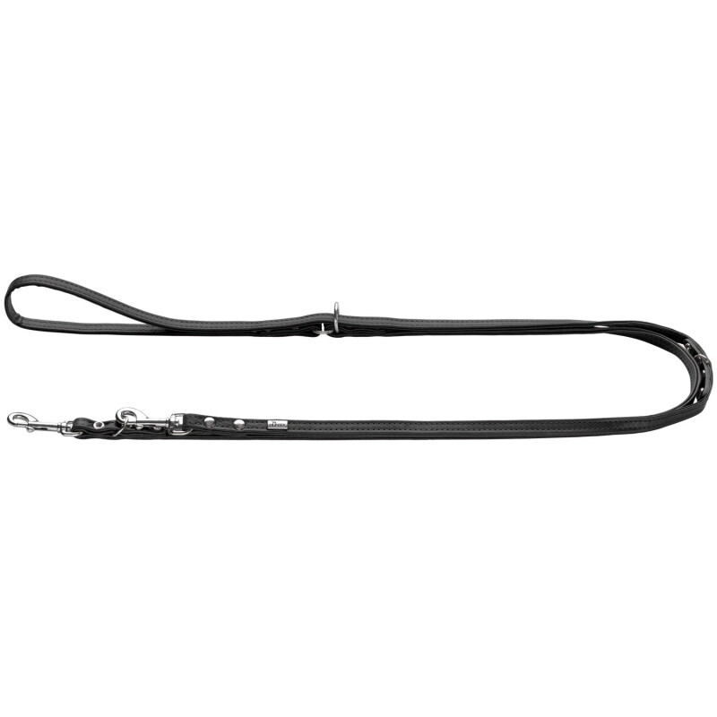Hunter Verstellbare Führleine Canadian Up schwarz 8 mm