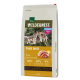 Sac de 12 kg de nourriture pour chien Real Nature Wilderness "Pure Duck" avec des chiots loups sur le devant ; 60% canard, 40% fruits/légumes, 0% céréales.