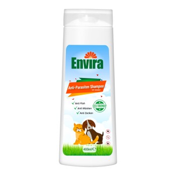 Anti-Parasiten Shampoo für Hunde & Katzen (400ml)