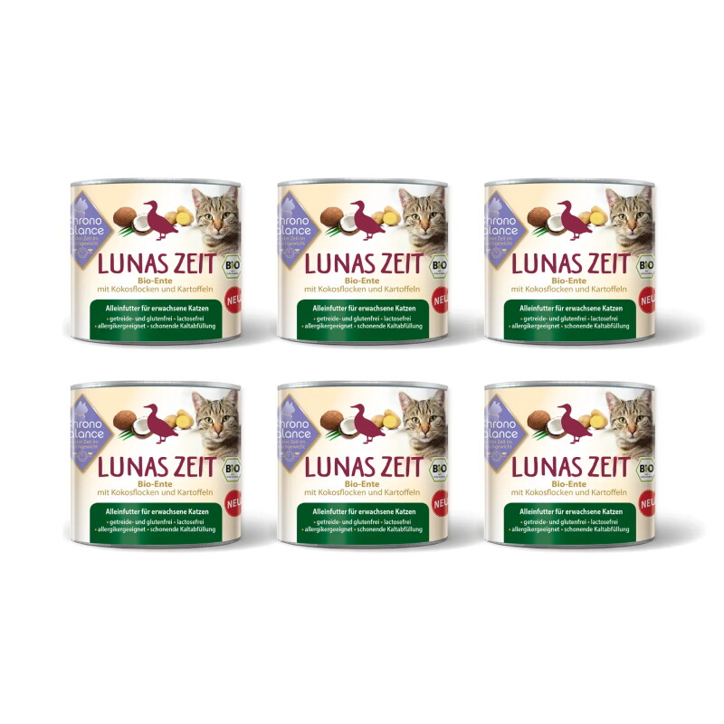 ChronoBalance Alleinfutter Ente mit Kokosflocken und Kartoffeln 1,2 kg