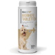 Behälter mit REAVET Bierhefe-Tabletten für Hunde, die glänzendes Fell und gesunde Haut fördern. Hergestellt in Deutschland, 500 Tabletten, 260g.