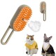 3-in-1 Bürste mit Dampf für Katzen & Hunde