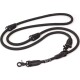 ® 2,3 m verstellbare Führleine für Hunde schwarz 1,2 cm, 2,3 m