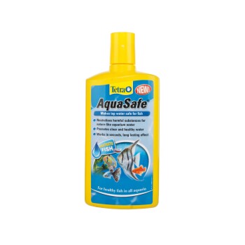 Tetra AquaSafe Plus Water Conditioner Makes Tap Water Safe for Fish –