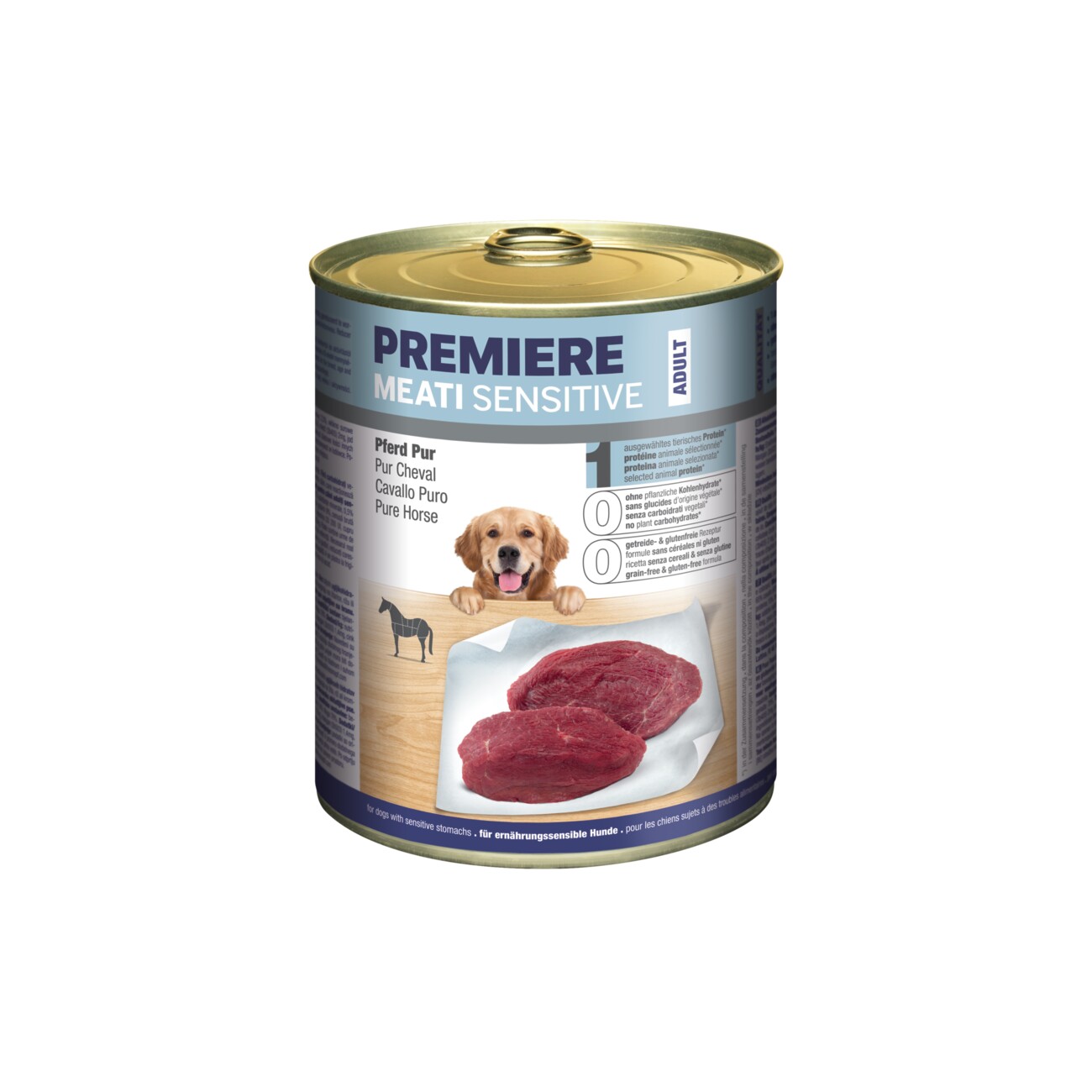 PREMIERE Meati Sensitive Pferd pur 12x800 g | FRESSNAPF