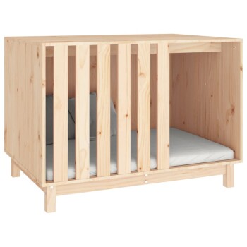 Design Hundehütte aus Kiefernholz 1 m, 70 cm, 72 cm