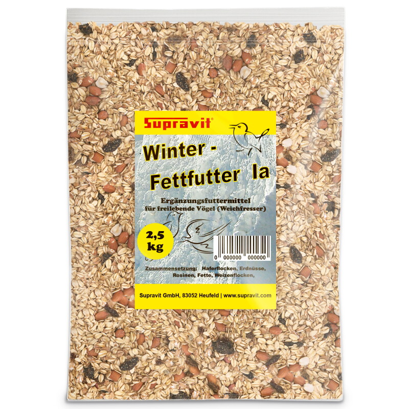 Supravit Premium Fettfutter für Wildvögel 2,5 kg