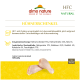 Almo Nature HFC Naturkatzenfutterverpackung mit Hähnchenschenkeln, mit Zutaten und Nährwertinformationen auf Deutsch.