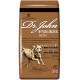 Braune Tüte Dr. John Hypoallergenic Activ Hundefutter, mit einer Illustration eines rennenden Hundes, mit 30% Protein und 20% Fett.