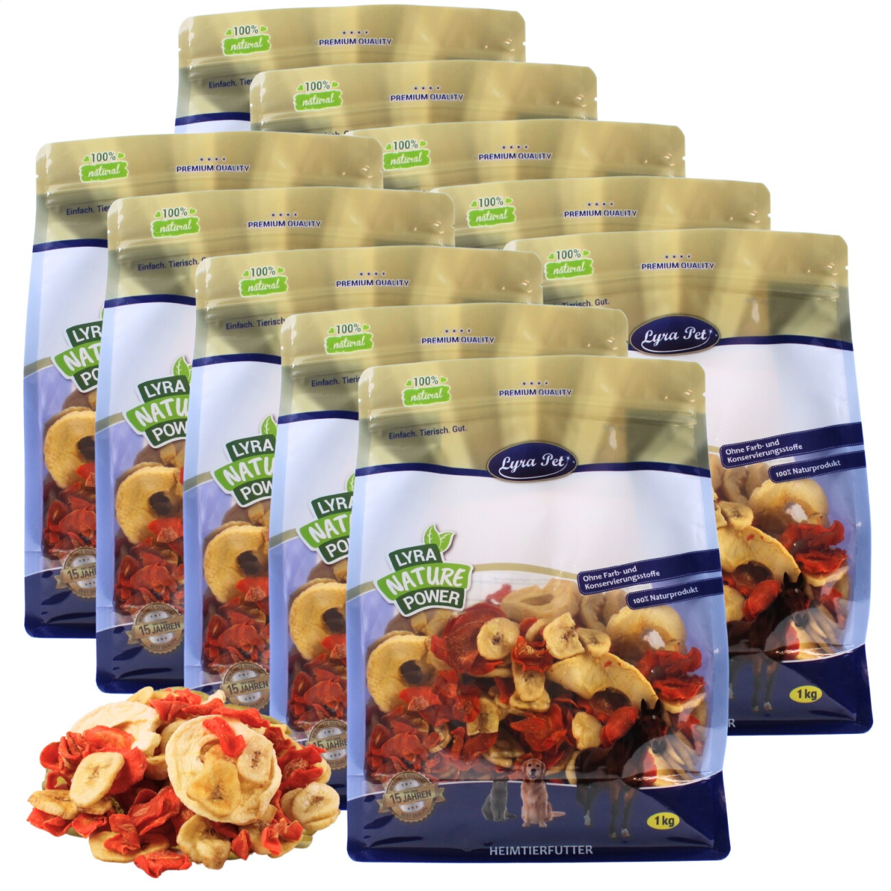 Lyra Pet® Obst-Gemüse-Mix getrocknet 10 kg Nicht relevant - Image 2