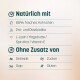Tierfutter: Natürlich mit 88 % frischem Huhn; Prä-/Postbiotika; L-Lysin/Hagebutte/Spirulina/Vitamin E. Ohne Getreide, Zucker, Soja oder Gluten.