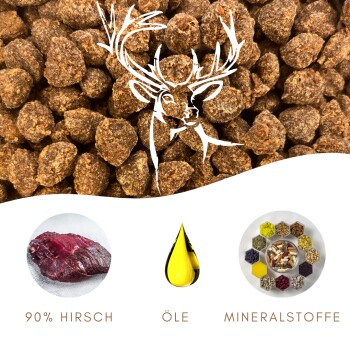 MyPetClub Meaty's Hunde & Katzen Leckerli Hirsch getreidefrei Softsnack