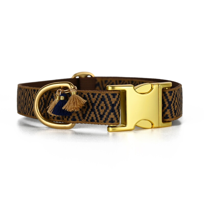 THE DOG IDEA Boho-Chic Halsband Brooke S