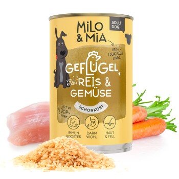 Geflügel, Reis & Gemüse 24x400 g