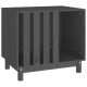 Hundehütte Massivholz Kiefer Hundehöhle Hundebett grau 70 cm, 50 cm, 62 cm