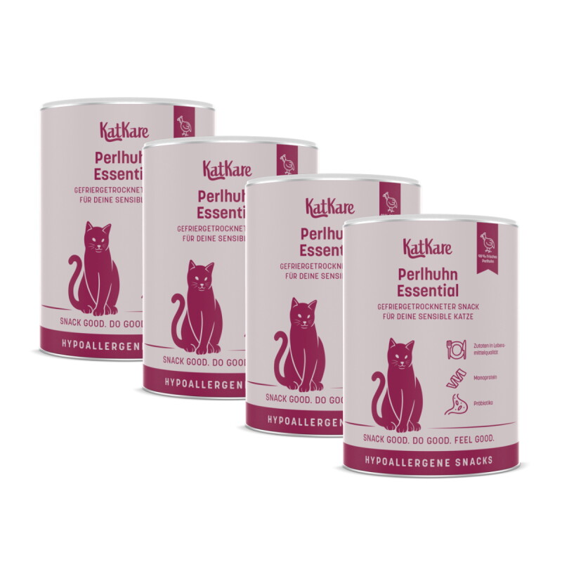 KatKare Hypo Perlhuhn Essential 4x90 g