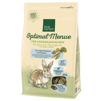 « Optimal Menue » pour lapins nains 1,5 kg