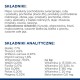Lista składników dla karmy dla zwierząt w języku polskim, szczegółowo opisująca składniki mięsne, rybne i roślinne, z analitycznymi składnikami i witaminami.