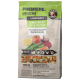Premiere Raw Kitchen mieszanka warzyw z owocami i ziołami, opakowanie 500g, z kolorowymi warzywami i przewodnikiem do mieszania.