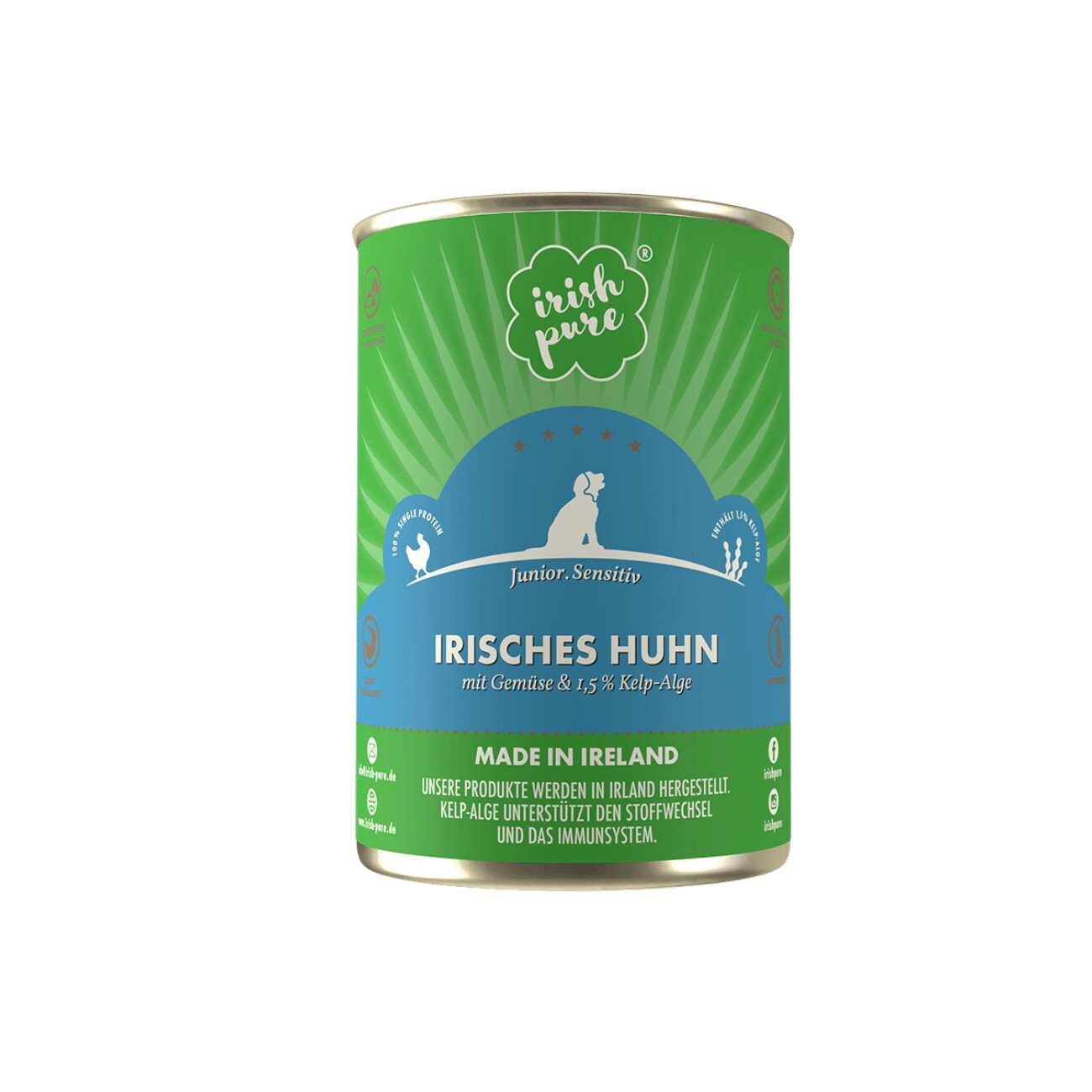 Irish Pure Nassfutter Irisches Huhn (Junior)