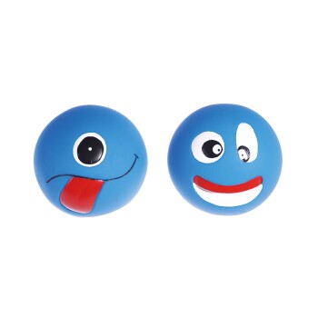 - 2er Set - Spielbälle - Lustige Gesichter