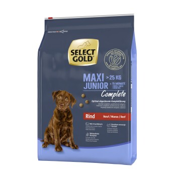 SELECT GOLD Complete Maxi Junior Rind 4 kg